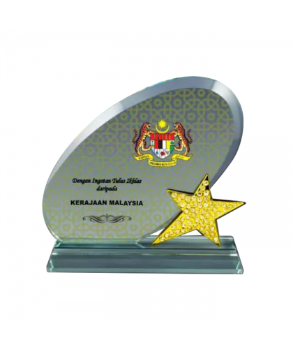 Exclusive Crystal Plaque