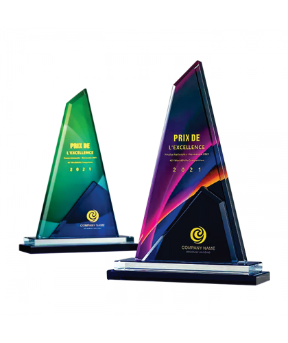 Exclusive Crystal Plaque