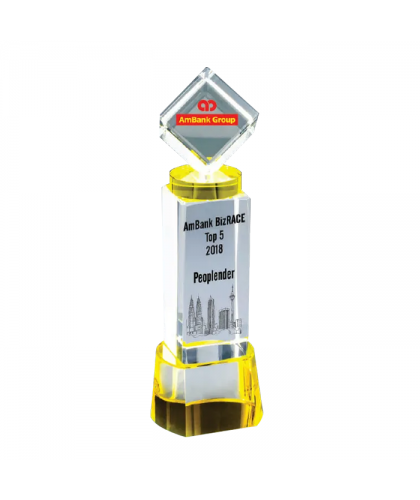 Exclusive Crystal Trophy