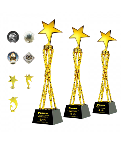 Exclusive Metal Crystal Award