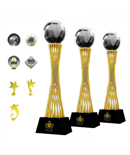 Exclusive Metal Crystal Award
