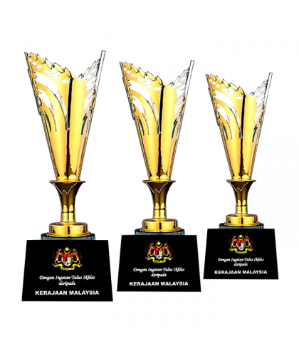 Exclusive Metal Crystal Award