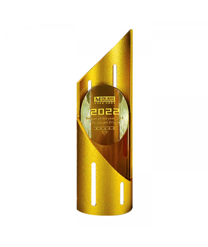 Exclusive Metal Crystal Award