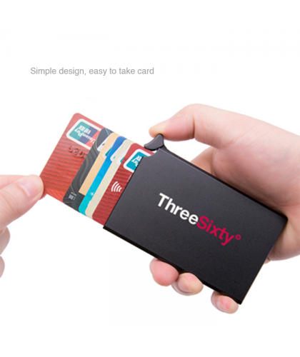 RFID Block Metal Credit Card Holder V2