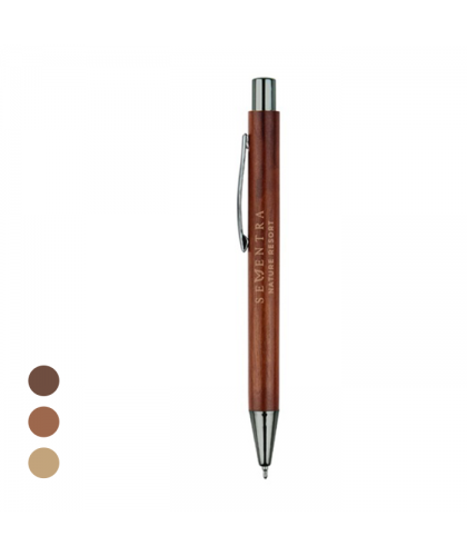 SILVERLEAF - Wood Ball Gel Pen