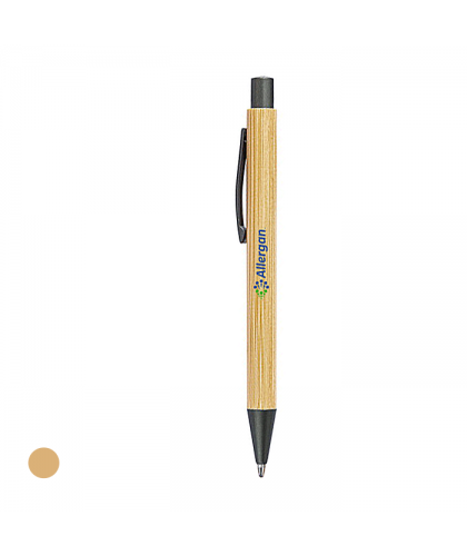 LANEY Bamboo Press Action Ball Pen