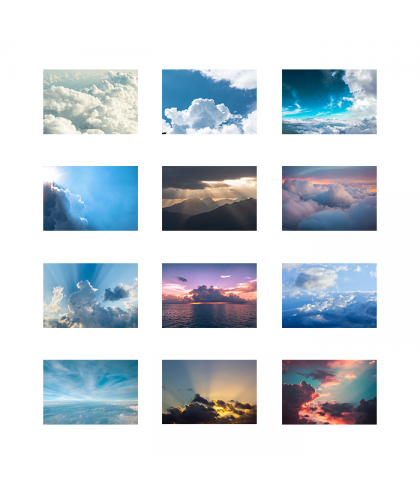 Cloudy Sky - 2024 Calendar