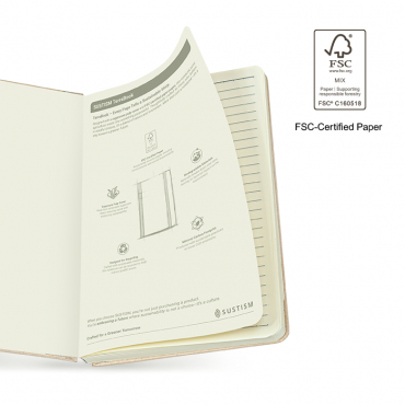 TERRABOOK Sugar Cane A5 Notebook