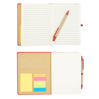 Journal Notebook With Sticky Notes & Flags