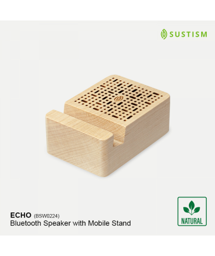ECHO Bluetooth Speaker with Mobile Stand