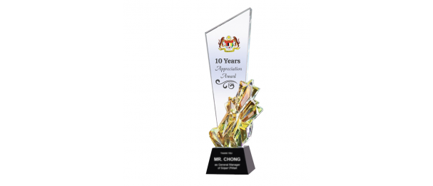  Crystal Plaque
