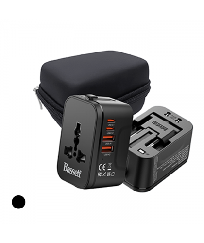 SMART Travel Adapter 2 Type-C 20W PD + 2 USB Charger