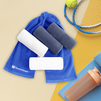 SPORTS Pure Cotton Sports Towel (1100x200) 