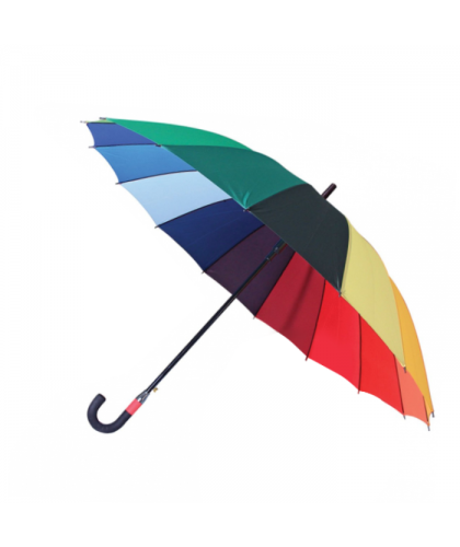 12 Ribs Rainbow Umbrella