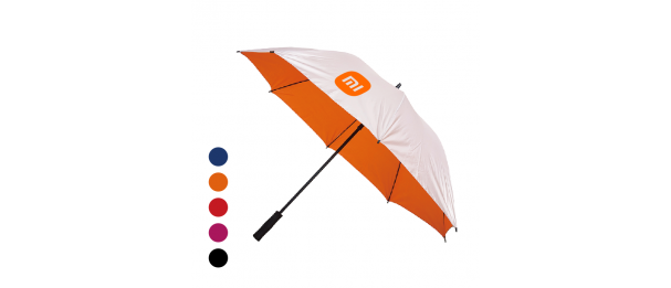 30" Silver Coated Umbrella 