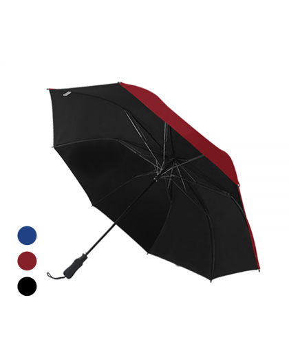 27" Auto-Open Premium Black Coated Umbrella