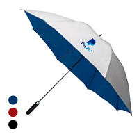 27" Auto Open Silver Coated Golf Umbrella