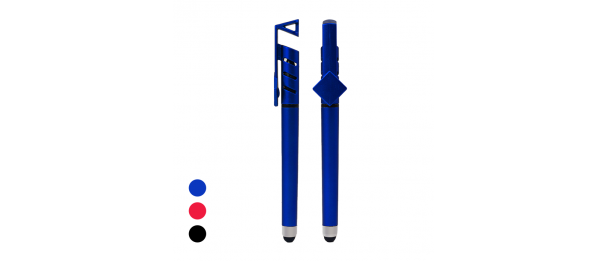 3-in-1 Stylus Ballpoint Pen with Phone Stand
