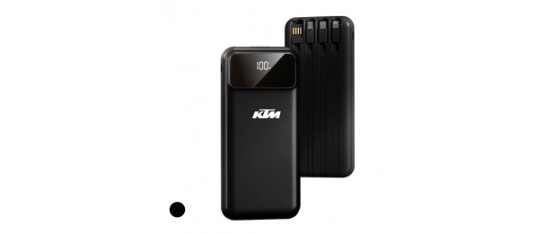 TURBOX Power Bank with Fast Charge and Build-in Cables 