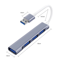 BOLT 4-in-1 USB 3.0 Hub			