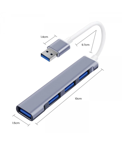 BOLT 4-in-1 USB 3.0 Hub			