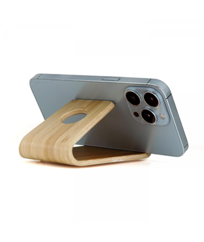 Natural Wooden Smartphone Stand