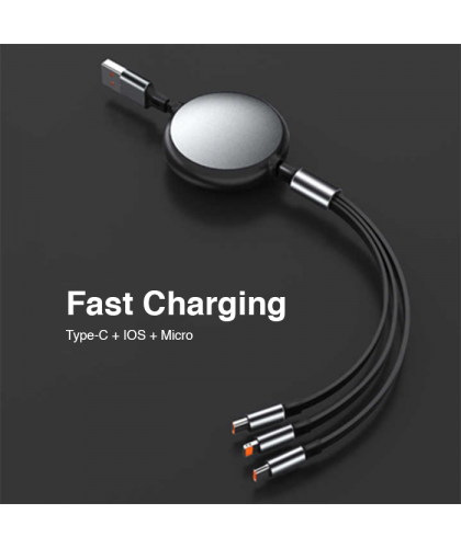 TRIO 3 in 1 Fast Charging Cable