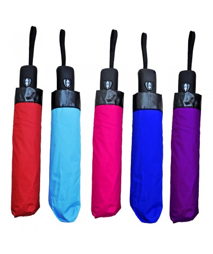 21" Auto Open/Close Three Fold Umbrella